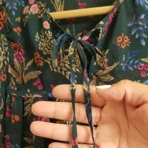 Everly for Francesca sheer blouse